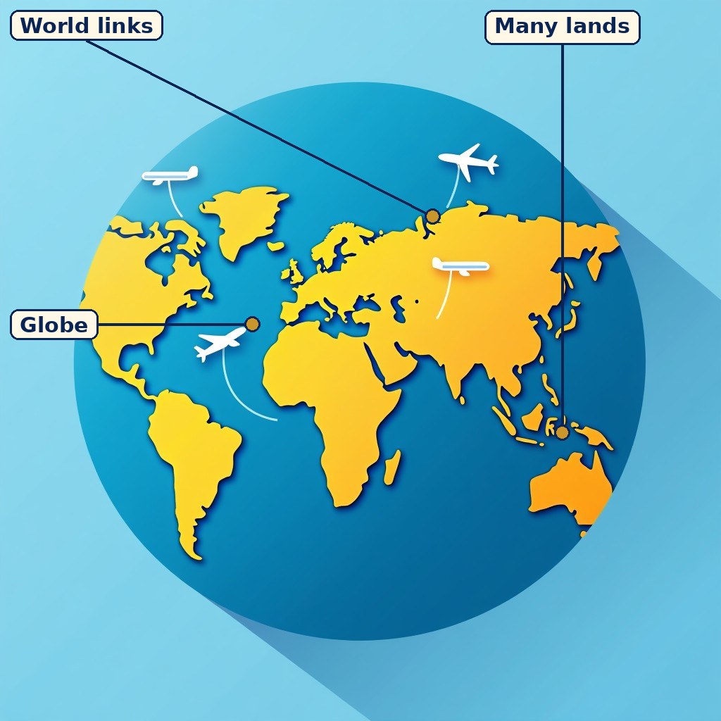 Global English labelled diagram