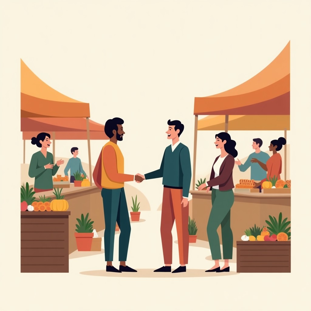 Global English illustration