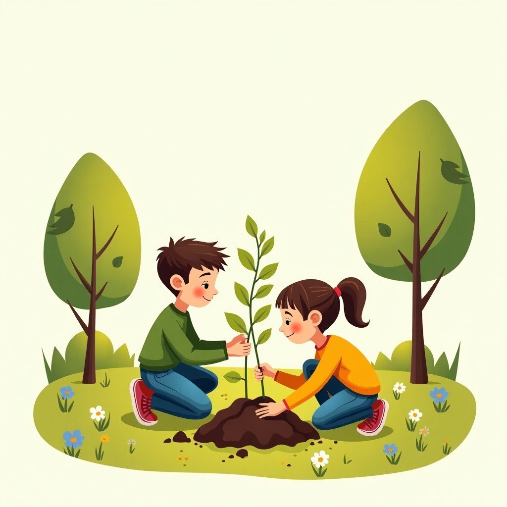 Illustration for Earth: Our Shared Home