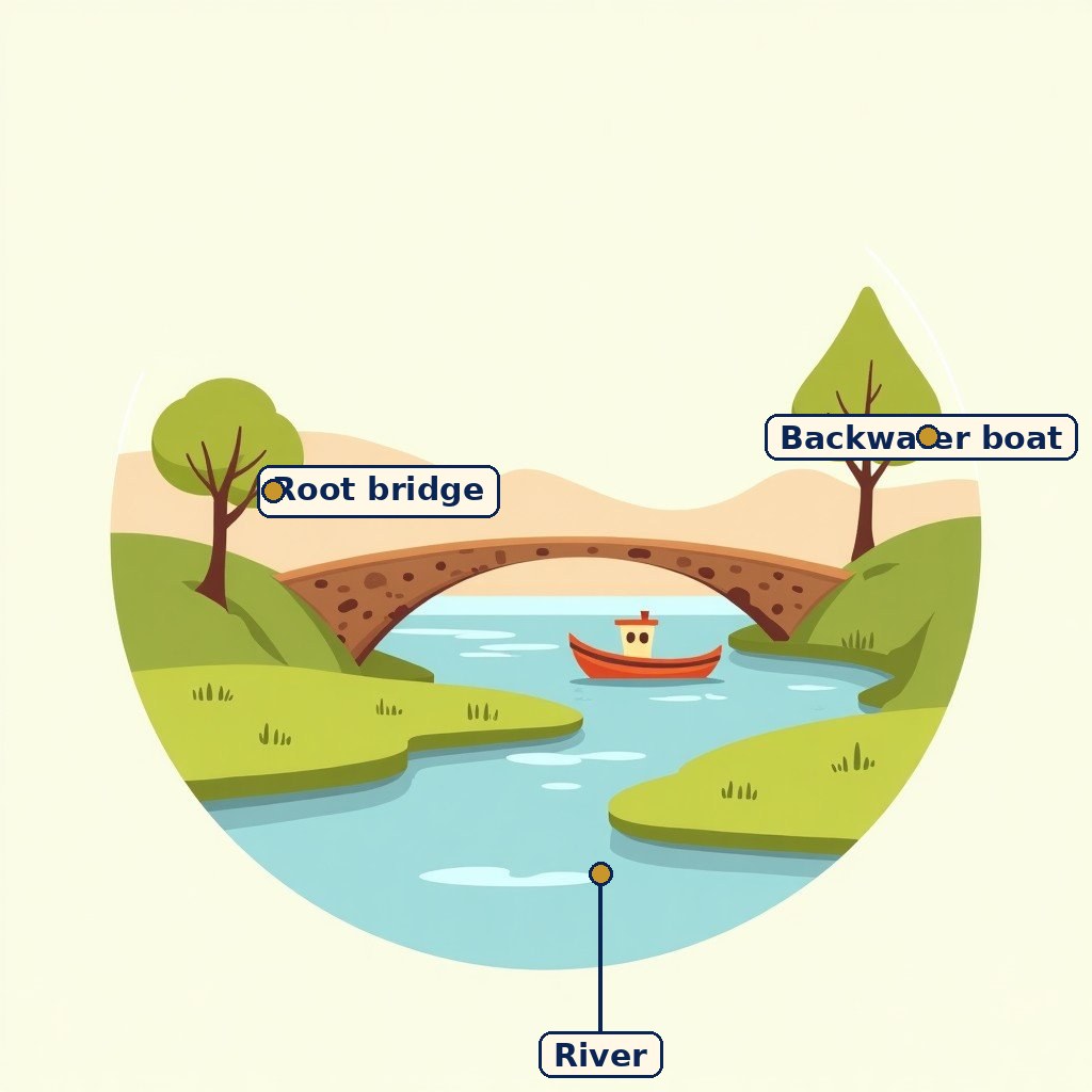 Labelled diagram for Some Unique Places