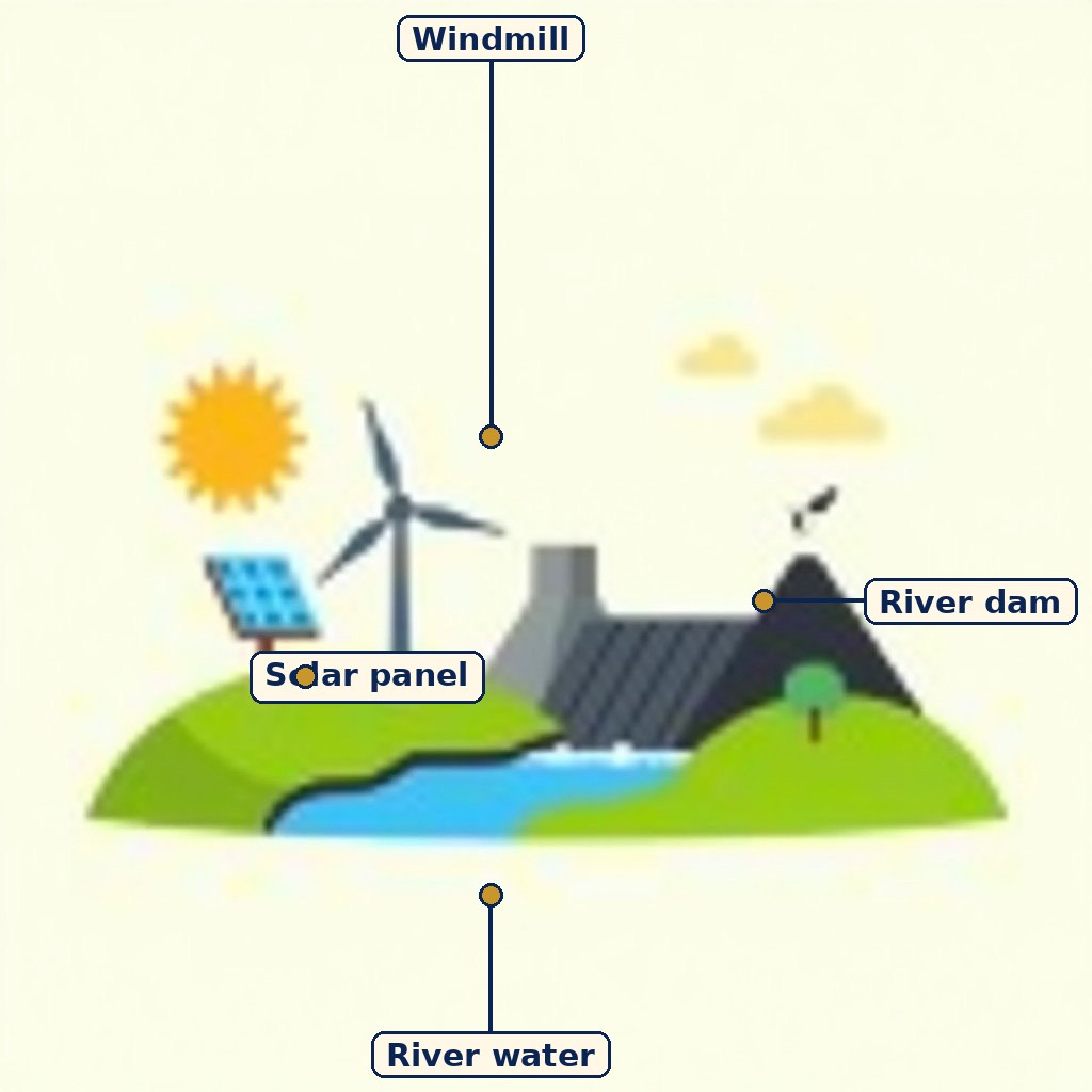 Labelled diagram for Energy: How Things Work