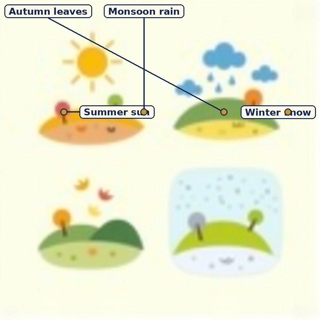 Labelled diagram for Rhythms of Nature