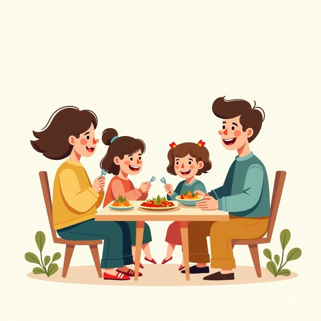 Illustration for Mindful Eating: A Path to a Healthy Body
