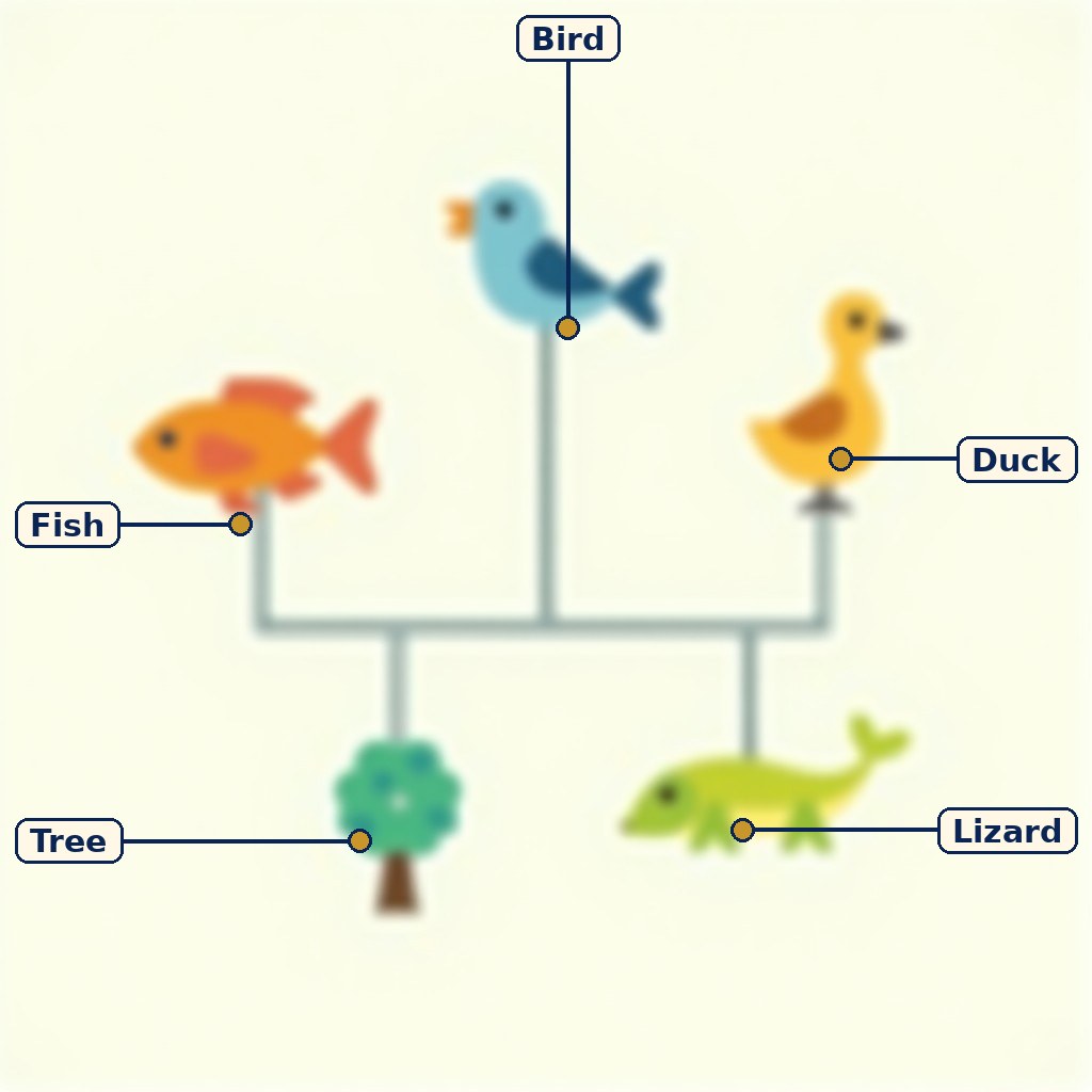 Labelled diagram for Patterns in Life: Diversity and Classification