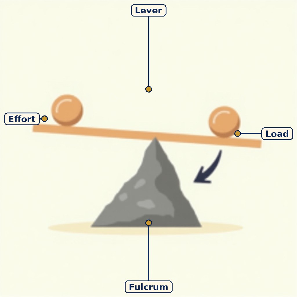 Labelled diagram for Work, Energy, and Simple Machines