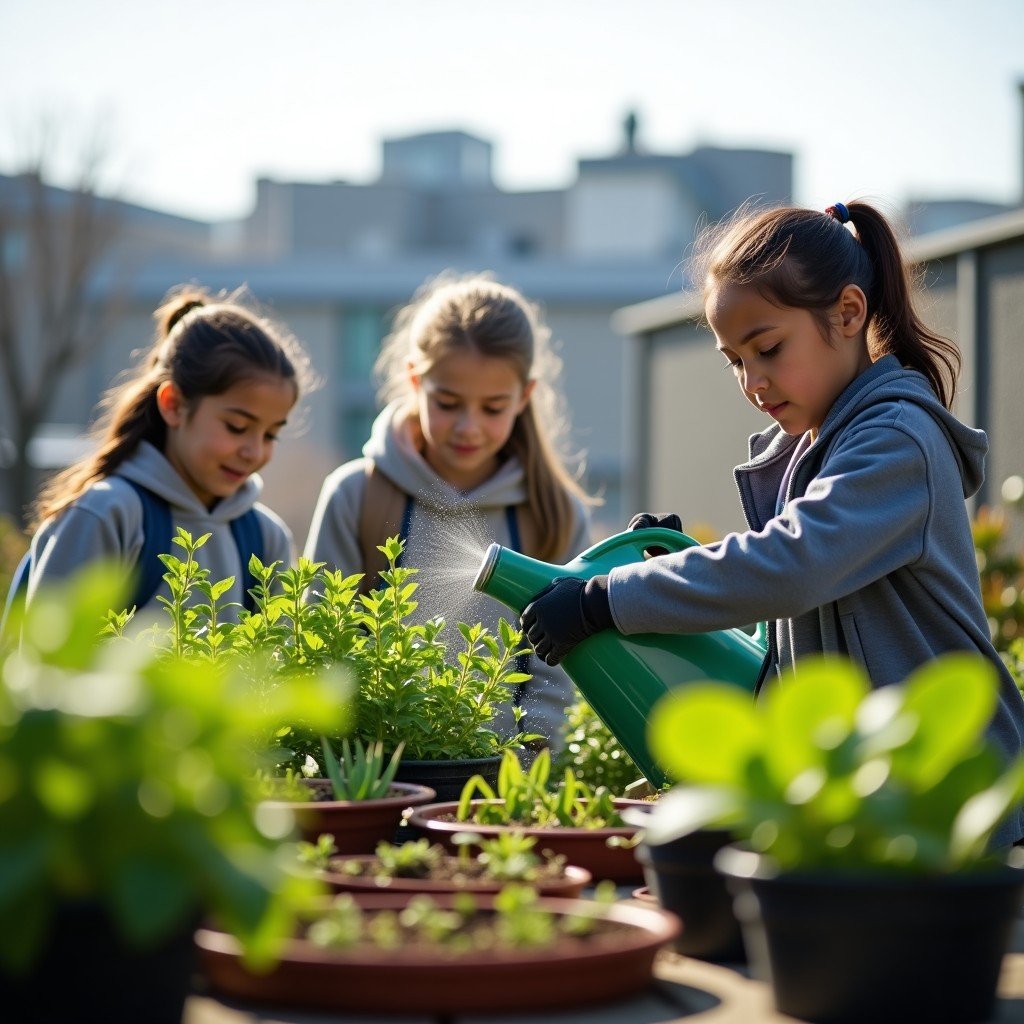 Illustration for Rooftop Gardening