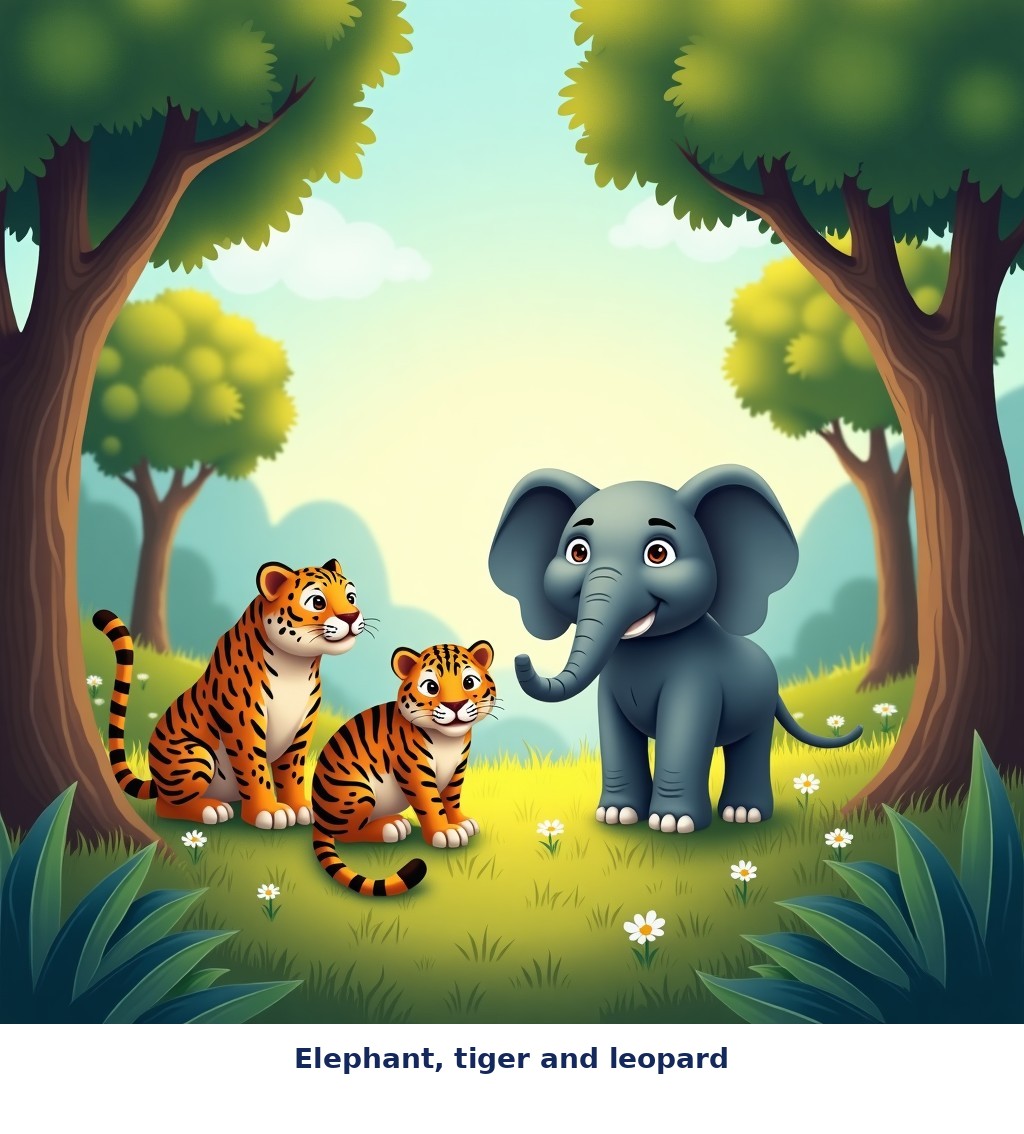 Illustration: forestscene